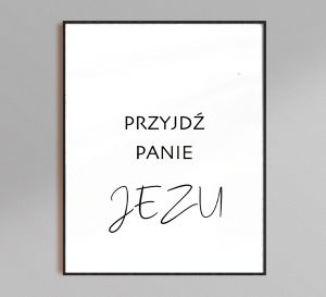 KOmplet plakatów Jezu Ufam Tobie