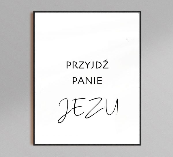 KOmplet plakatów Jezu Ufam Tobie