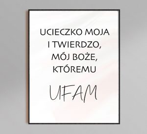 KOmplet plakatów Jezu Ufam Tobie