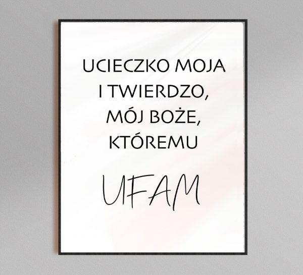 KOmplet plakatów Jezu Ufam Tobie