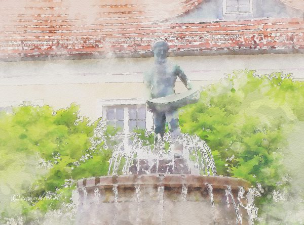 Darłowo - Pomnik Rybaka